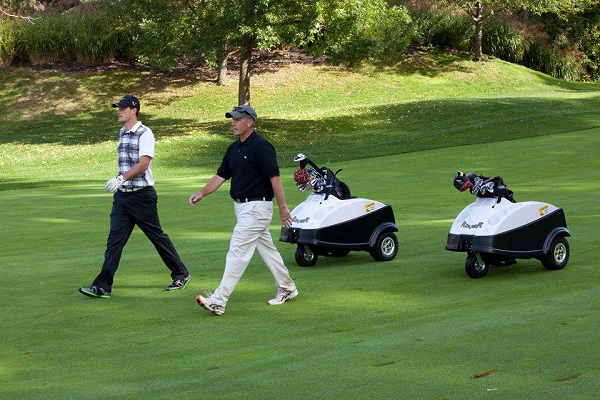 Little Golf Buddy Will Carry Two Golf Coaches To Golf Clubs.